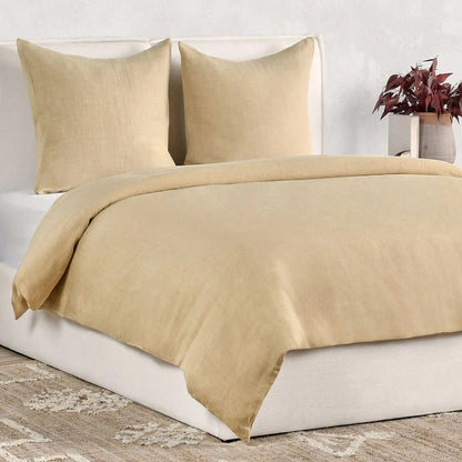 Paloma Hemp Duvet -Ochre - Chapin Furniture