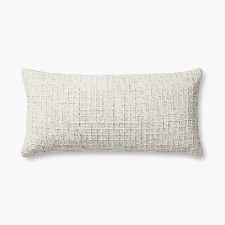 Jean Stoffer x Loloi PJS0015 Ivory  Pillow - Chapin Furniture