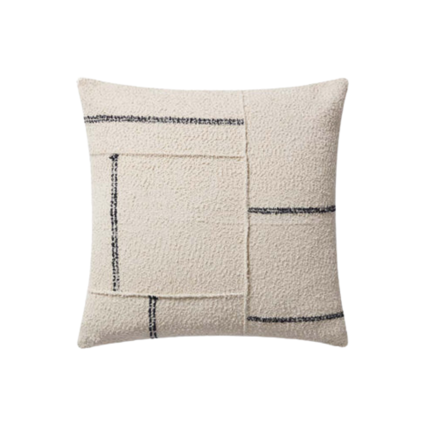 Magnolia Home PMH0059 Susanna Ivory / Charcoal Pillow - Chapin Furniture