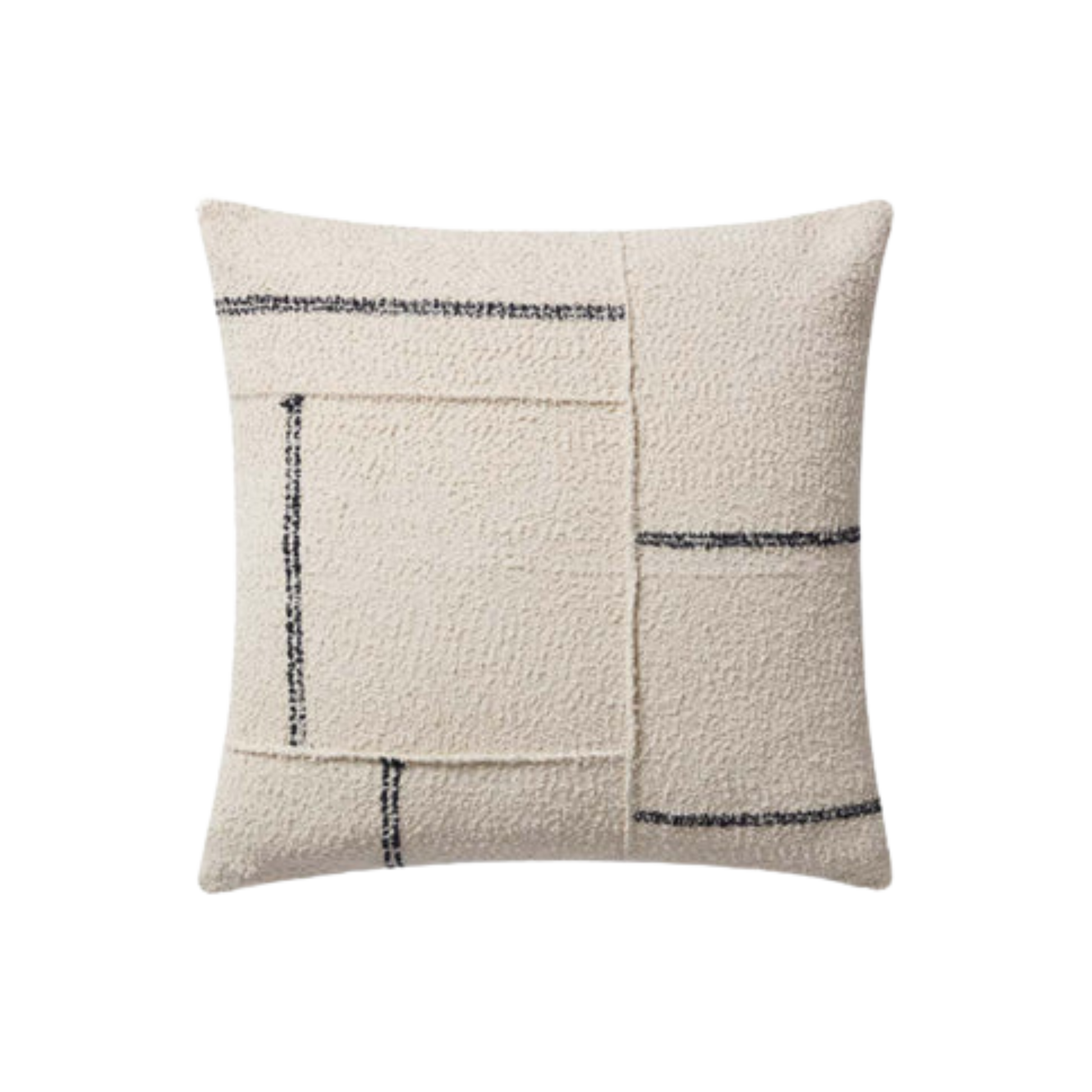 Magnolia Home PMH0059 Susanna Ivory / Charcoal Pillow - Chapin Furniture