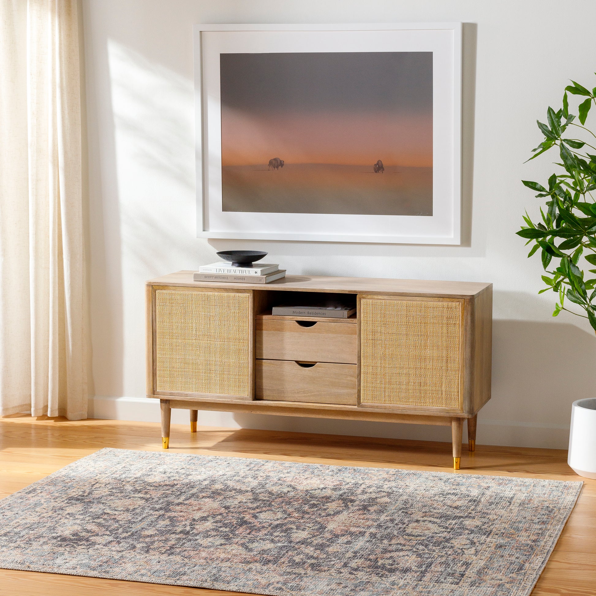 PNW Home Olympic PNWOL-2304 Rug- Blue, Amber - Chapin Furniture