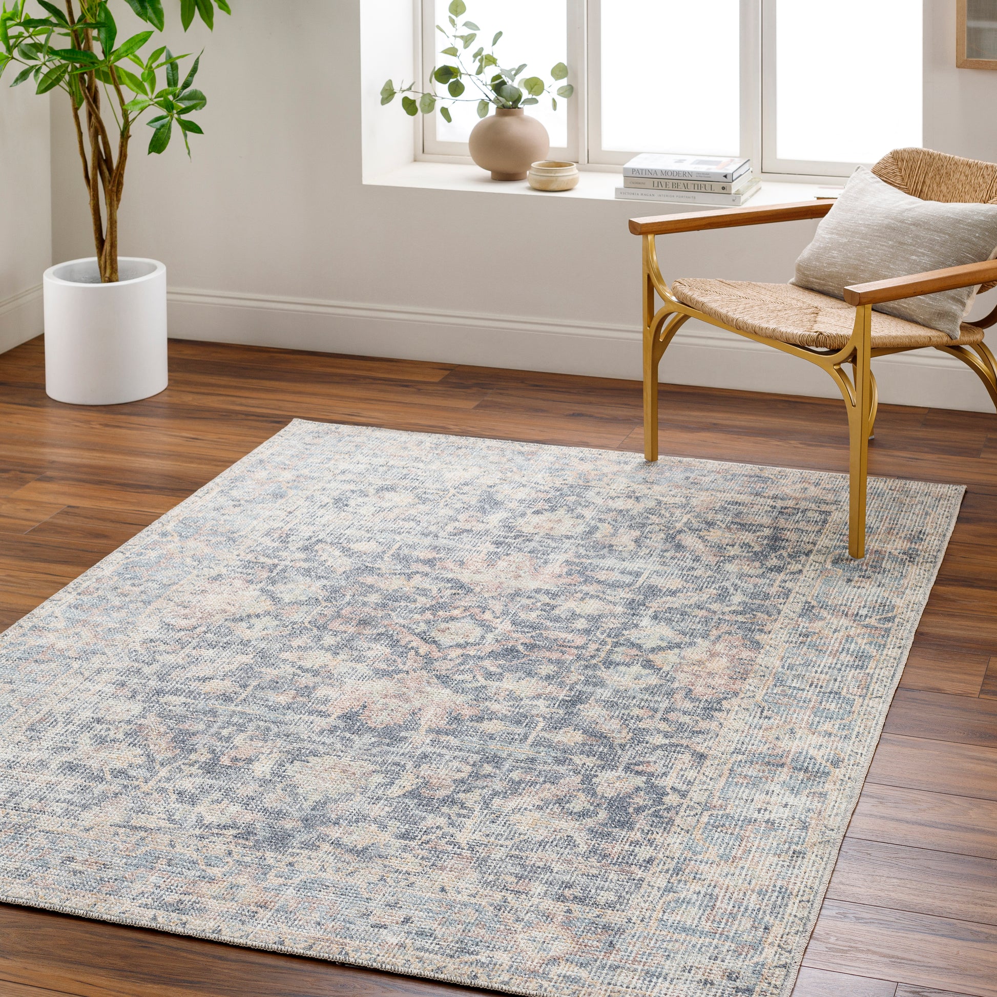 PNW Home Olympic PNWOL-2304 Rug- Blue, Amber - Chapin Furniture