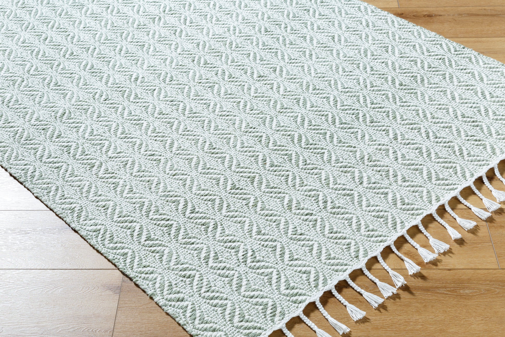Peony PON-2301 Rug - Green, White - Chapin Furniture