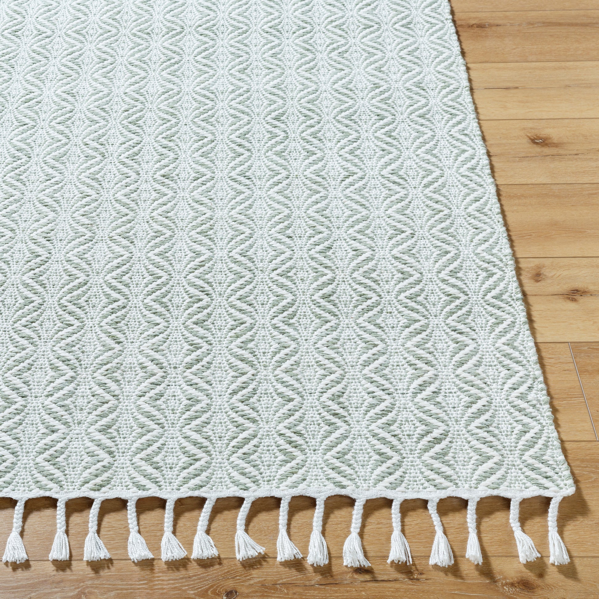 Peony PON-2301 Rug - Green, White - Chapin Furniture