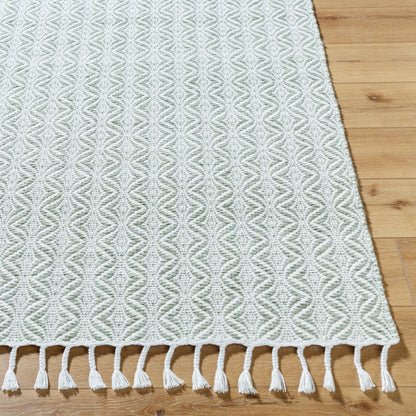 Peony PON-2301 Rug - Green, White - Chapin Furniture