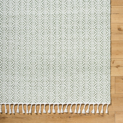 Peony PON-2301 Rug - Green, White - Chapin Furniture