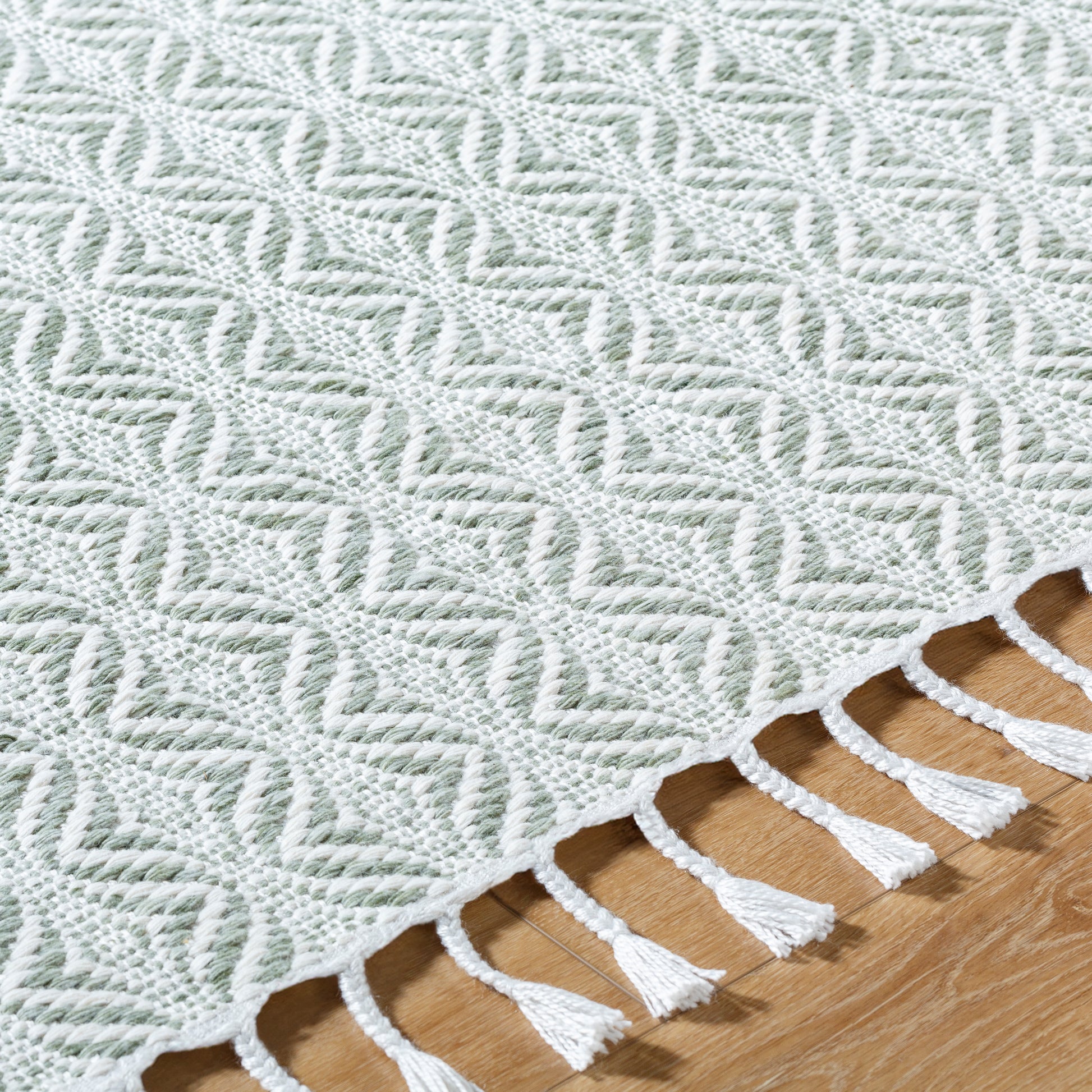 Peony PON-2301 Rug - Green, White - Chapin Furniture