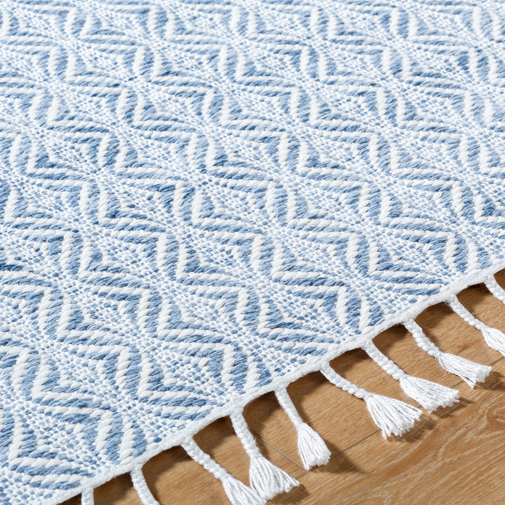 Peony PON-2304 Rug - Blue, White - Chapin Furniture