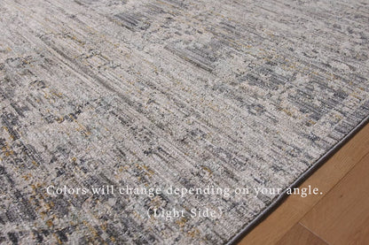 Jean Stoffer Katherine 05 Rug- Graphite/Jade