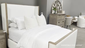 Tailor Shelter Upholstered Bed