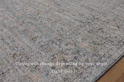 Jean Stoffer Katherine 01 Rug- Ocean/Gold