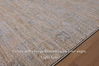 Jean Stoffer Katherine 04 Rug- Copper/Steel