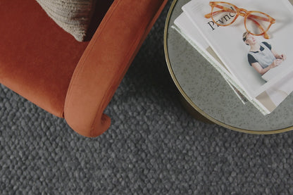 Jean Stoffer Hendricks 01 Rug- Charcoal