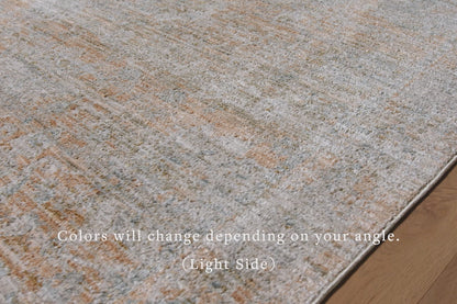 Jean Stoffer Katherine 02 Rug- Terracotta/Smoke