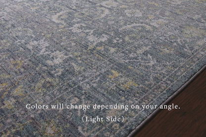 Jean Stoffer Bradbury 03 Rug- Ocean/Gold