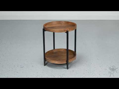 Profile Round End Table