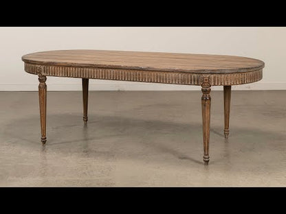 French Antique Reproduction Dining Table