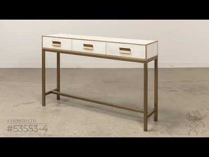 Gideon Shagreen Console Table