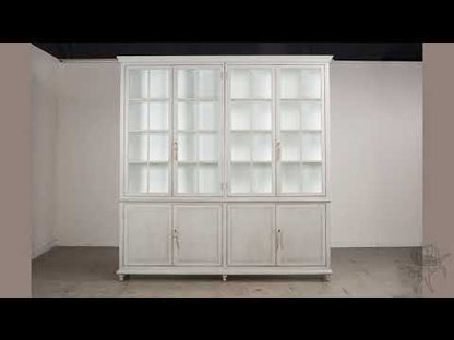 Harper Glass Front Bookcase