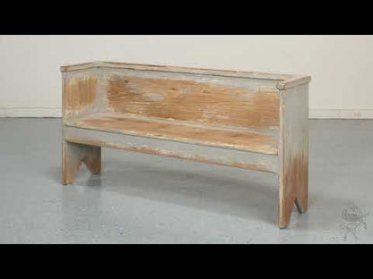 Beach House Bench- Grey