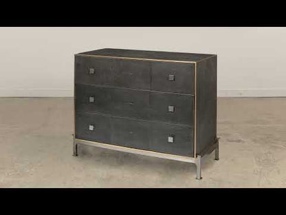 Grey Shagreen Dresser