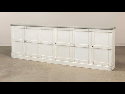 Luciana 6 Wood Door Buffet, 112"