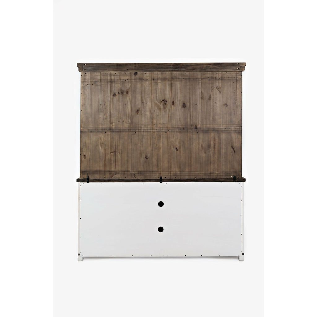 Madison County Barn Door Server With Option of Hutch- Multiple Color Options - Chapin Furniture
