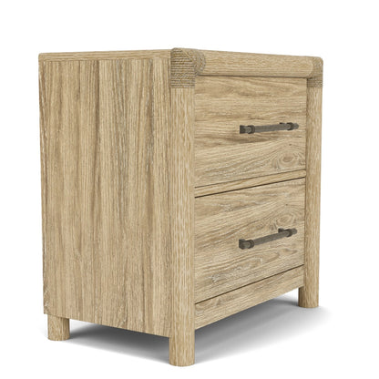 Rosalie Hemlock Two Drawer Nightstand - Chapin Furniture