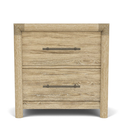 Rosalie Hemlock Two Drawer Nightstand - Chapin Furniture