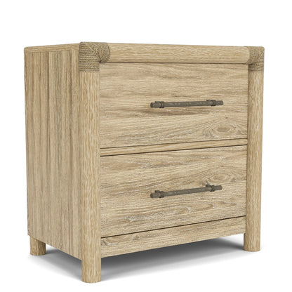 Rosalie Hemlock Two Drawer Nightstand - Chapin Furniture