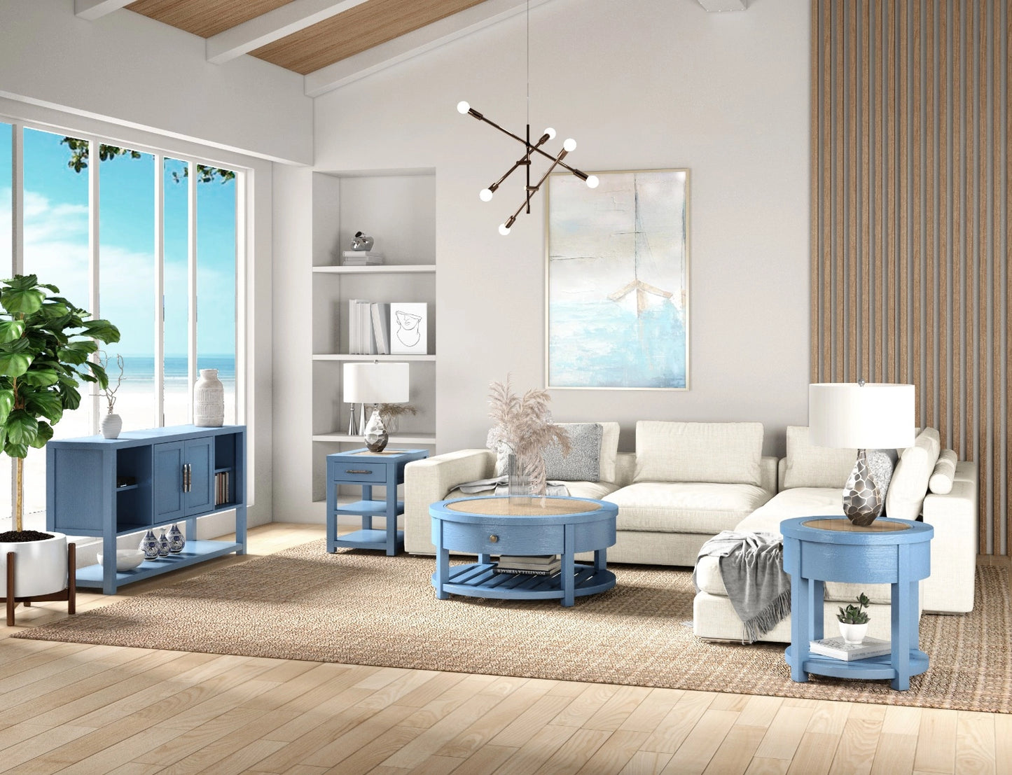 Rosalie Round End Table - Chapin Furniture