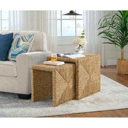 Rosalie Woven Nesting Tables - Chapin Furniture