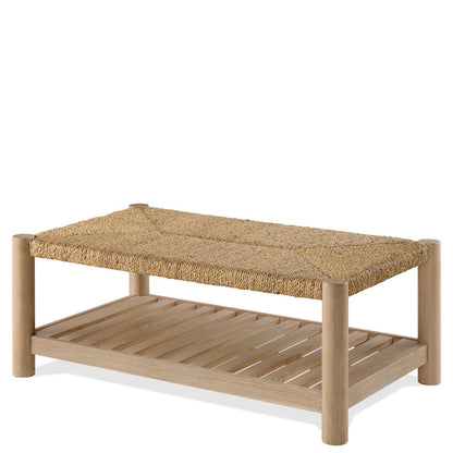 Rosalie Woven Rectangular Coffee Table - Chapin Furniture