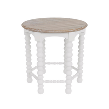 Rosalie Spindle Round Side Table - Chapin Furniture