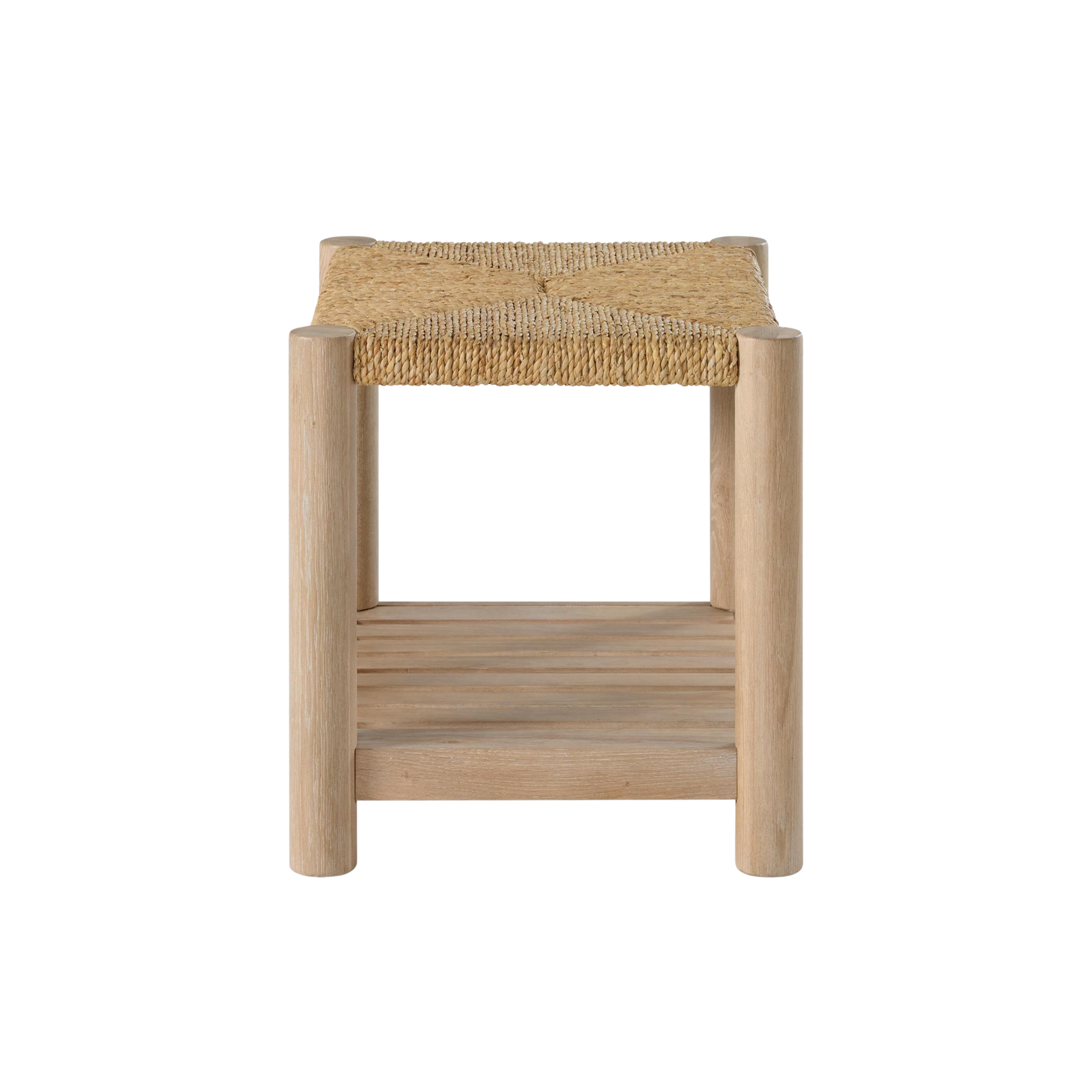 Rosalie Woven Rectangular Side Table