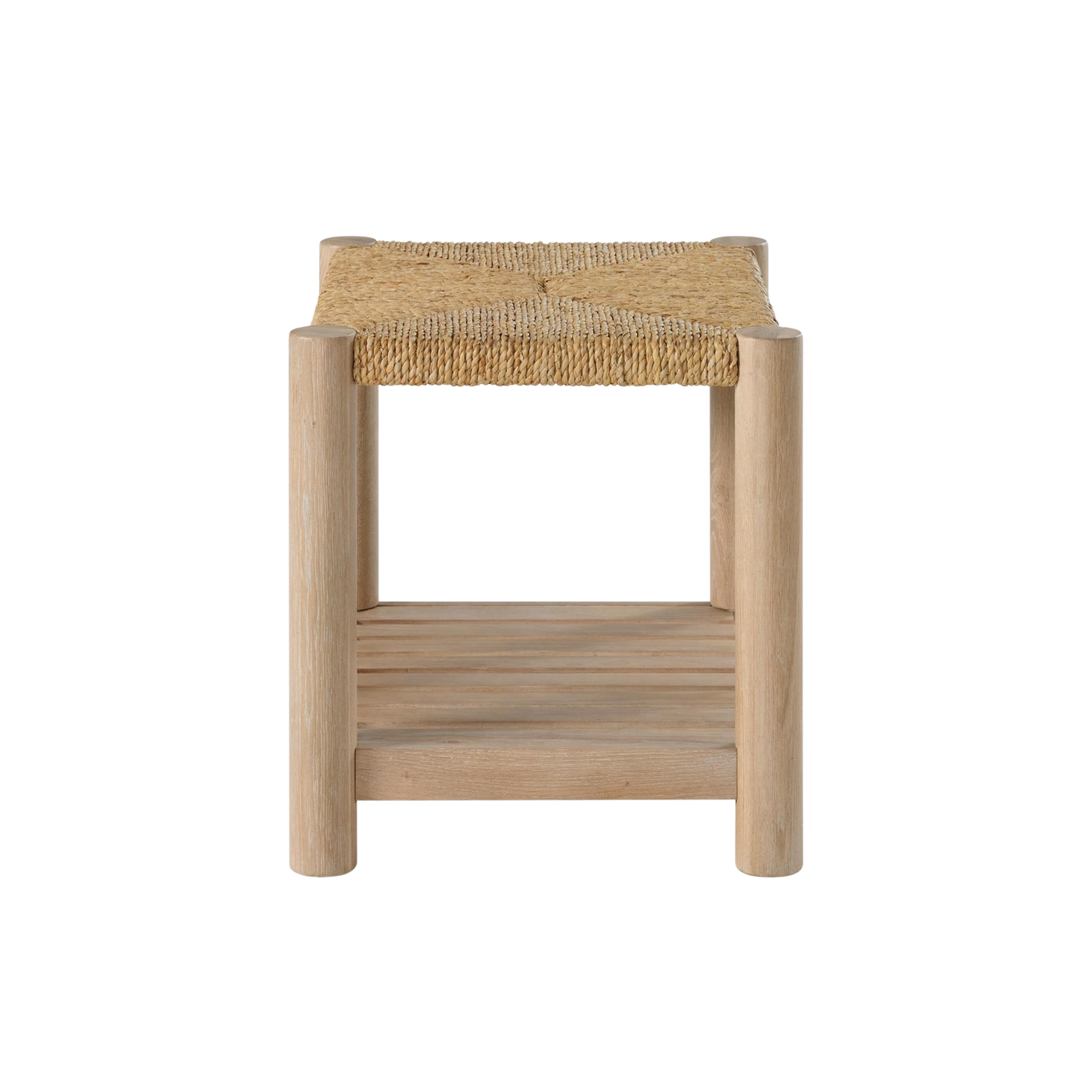 Rosalie Woven Rectangular Side Table - Chapin Furniture