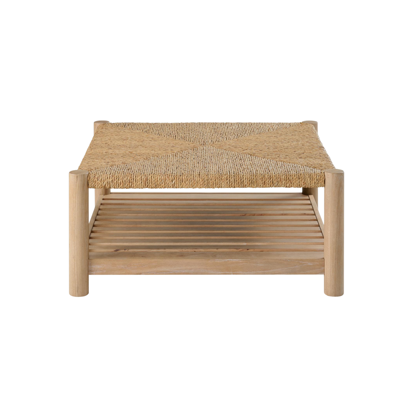 Rosalie Woven Square Coffee Table - Chapin Furniture