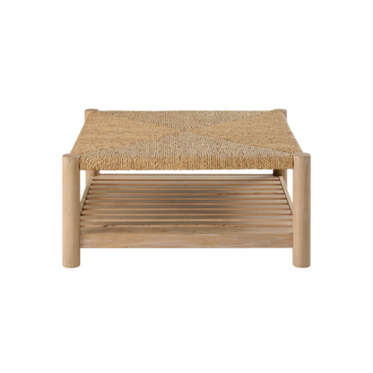 Rosalie Woven Square Coffee Table - Chapin Furniture