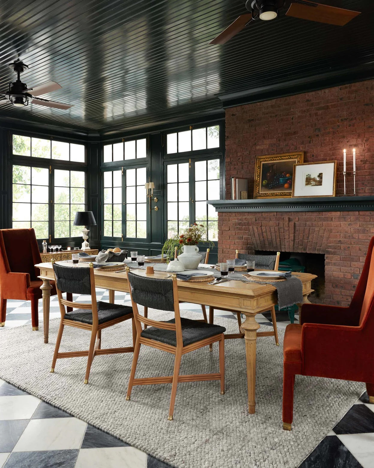 Jean Stoffer Hendricks 01 Rug- Grey - Chapin Furniture