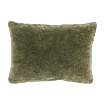 SLD Heirloom Velvet Pillow Moss - Set of 2 - Chapin Furniture