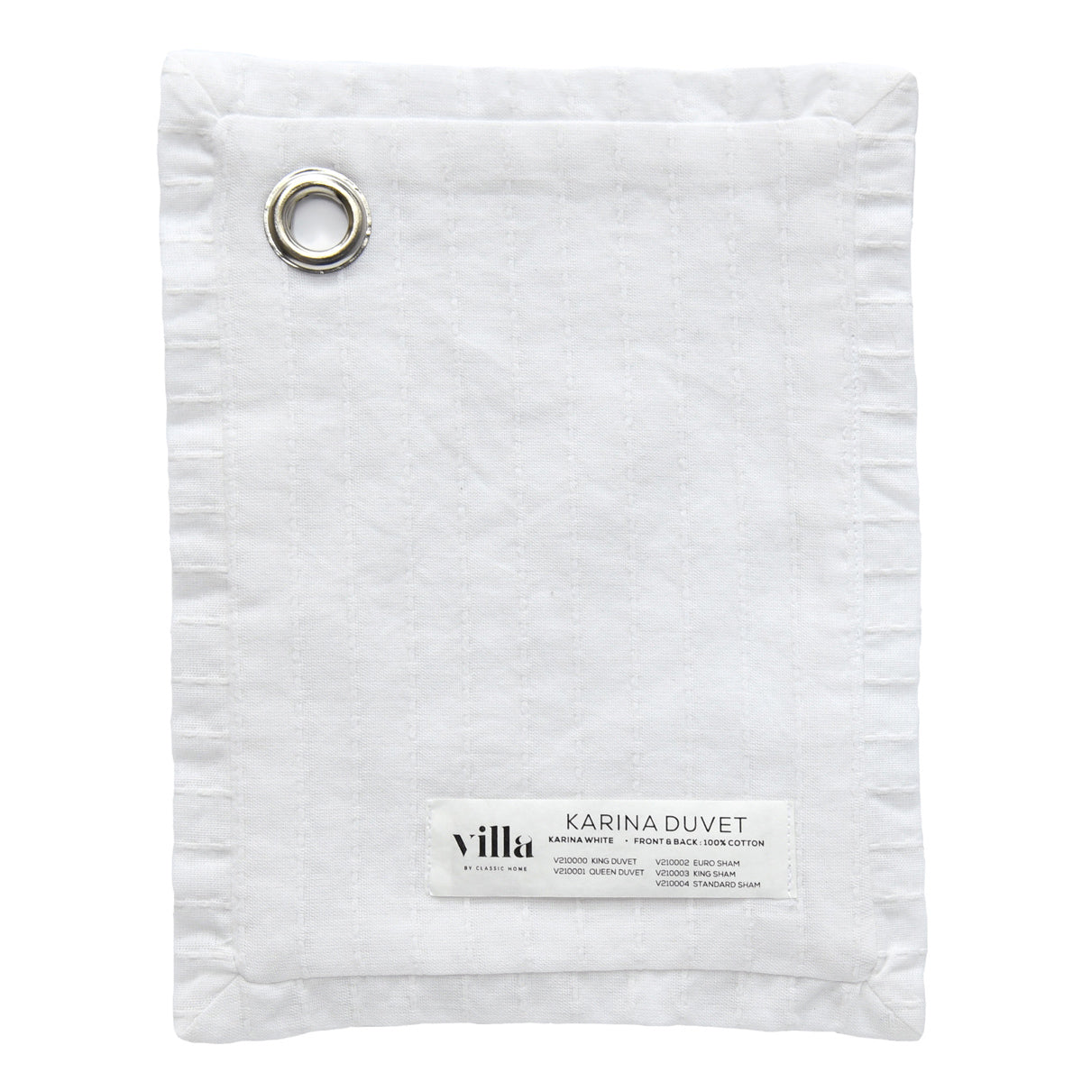 Karina White Duvet Collection - Chapin Furniture