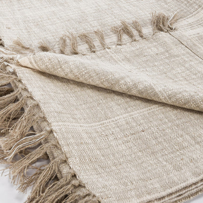 TC Ria Natural/Ivory Throw - Chapin Furniture