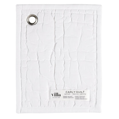 Carly White Quilt - Chapin Furniture