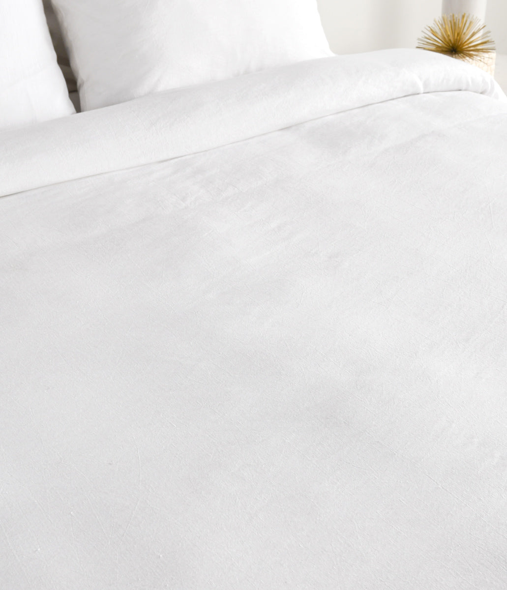 Jayson White Linen Cashmere Duvet Collection - Chapin Furniture