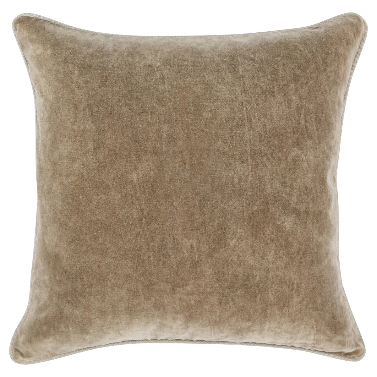 SLD Heirloom Velvet Pillow Wheat - Set of 2 - Chapin Furniture
