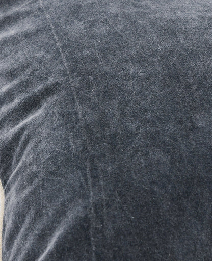 SLD Heirloom Velvet Pillow Stone Gray - Set of 2 - Chapin Furniture