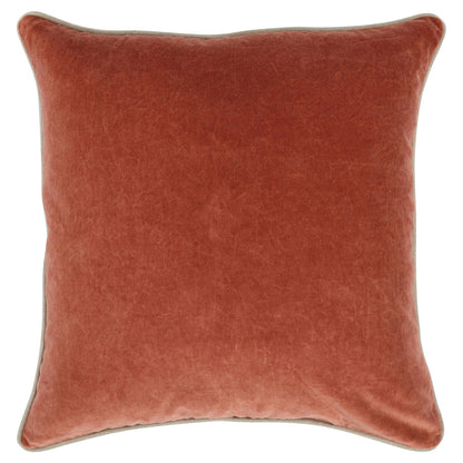 SLD Heirloom Velvet Pillow Terracotta - Set of 2 - Chapin Furniture