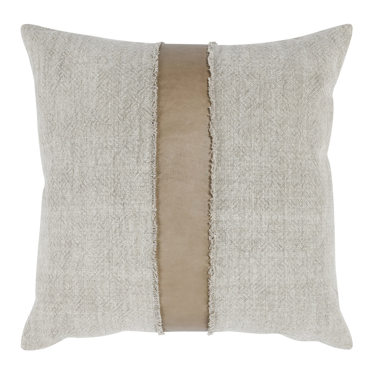 CH Steam Sandstorm Taupe/Natural 26x26 Pillow - Chapin Furniture