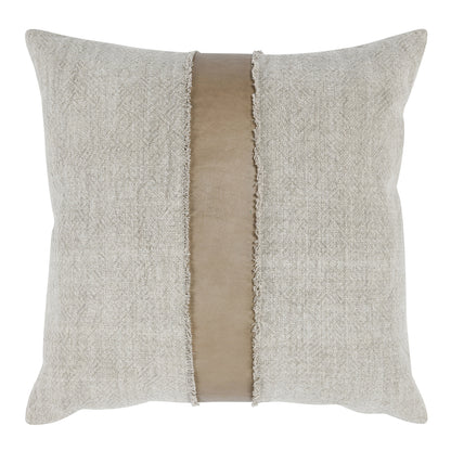CH Steam Sandstorm Taupe/Natural 26x26 Pillow - Chapin Furniture