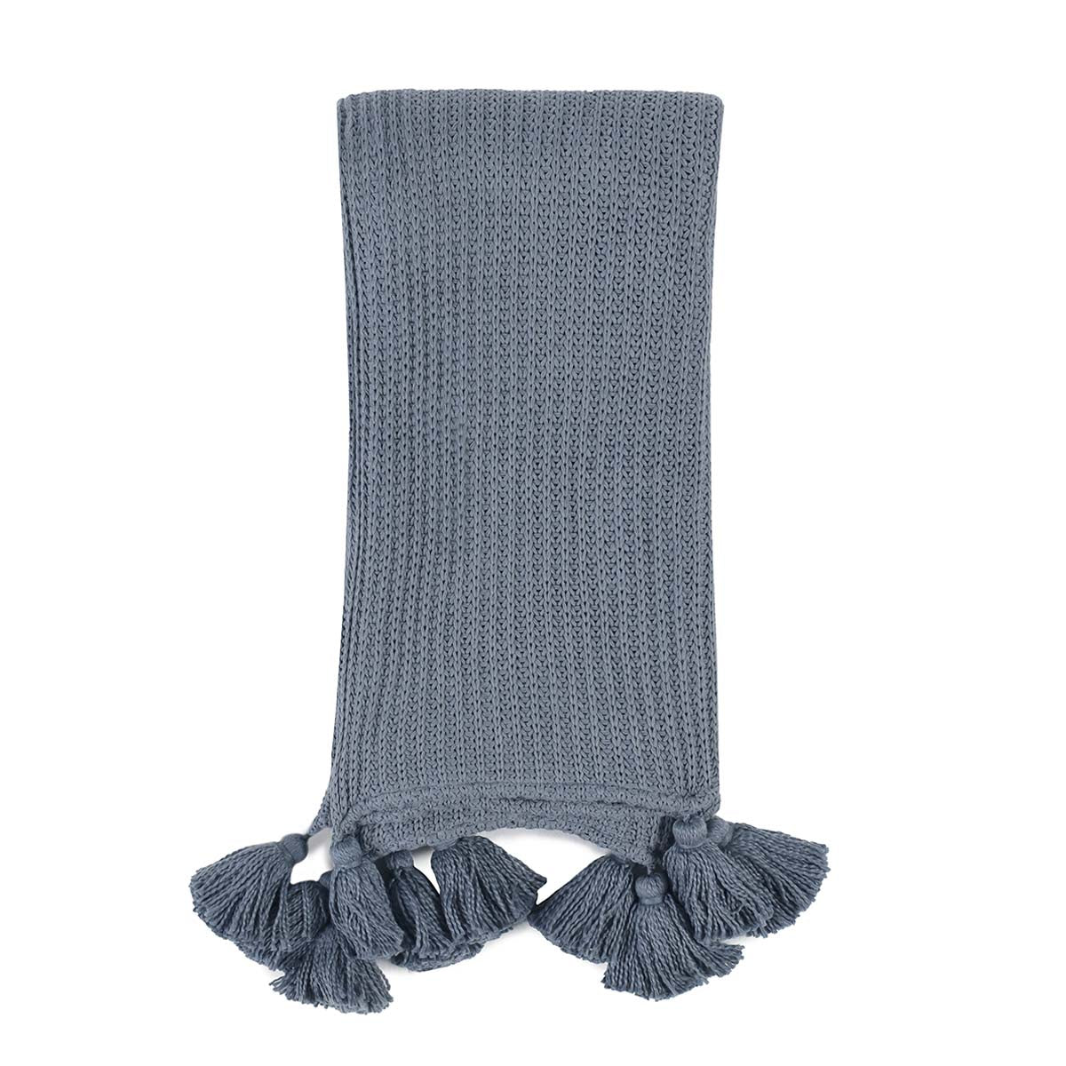 TC Veda Sea Fog Blue Throw - Chapin Furniture